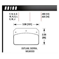 Hawk Brake Dynalite DTC-30