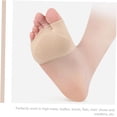 thumbnail image 3 of HUGFEGWE 2pcs Forefoot Pad Forefoot Cushions Foot Pads Adjustable Insoles Supportive Cushion Versatile Insoles Half Sole Pads Stretchy Half Insoles Eversion Floor Mat Front Pad Sebs CJB91-118850, 3 of 9