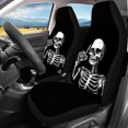 thumbnail image 3 of Pzuqiu Rebel Skeleton Car Seat Covers Easy to Install, for Auto Seats Car Interior SUV Seats Suitable for most Cars Trucks, 3 of 10