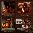 thumbnail image 3 of Juego de ladrillos de construcción FUNWHOLE Medieval Market con LED 2614 unidades, 3 of 7