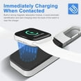 thumbnail image 4 of LEIXIUER Portable Wireless Charger Compatible with Apple Watch 9/8/7/6/5/4/3/2/1/SE/Ultra,  Magnetic Keychain Power Bank Watch Charger Travel Compatible for All Apple iWatch Series, 4 of 6