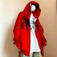 thumbnail image 4 of American Style Spiderman Sweatshirt Men Hip Hop Heavyweight Hardcore Cardigan Jacket Spring Autumn Design Sensibility Hooded Top, 4 of 5
