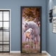 thumbnail image 3 of Etiqueta de la puerta efecto trompe l'oeil 3D MACHAO Unicorn 77x200cm PVC, 3 of 5