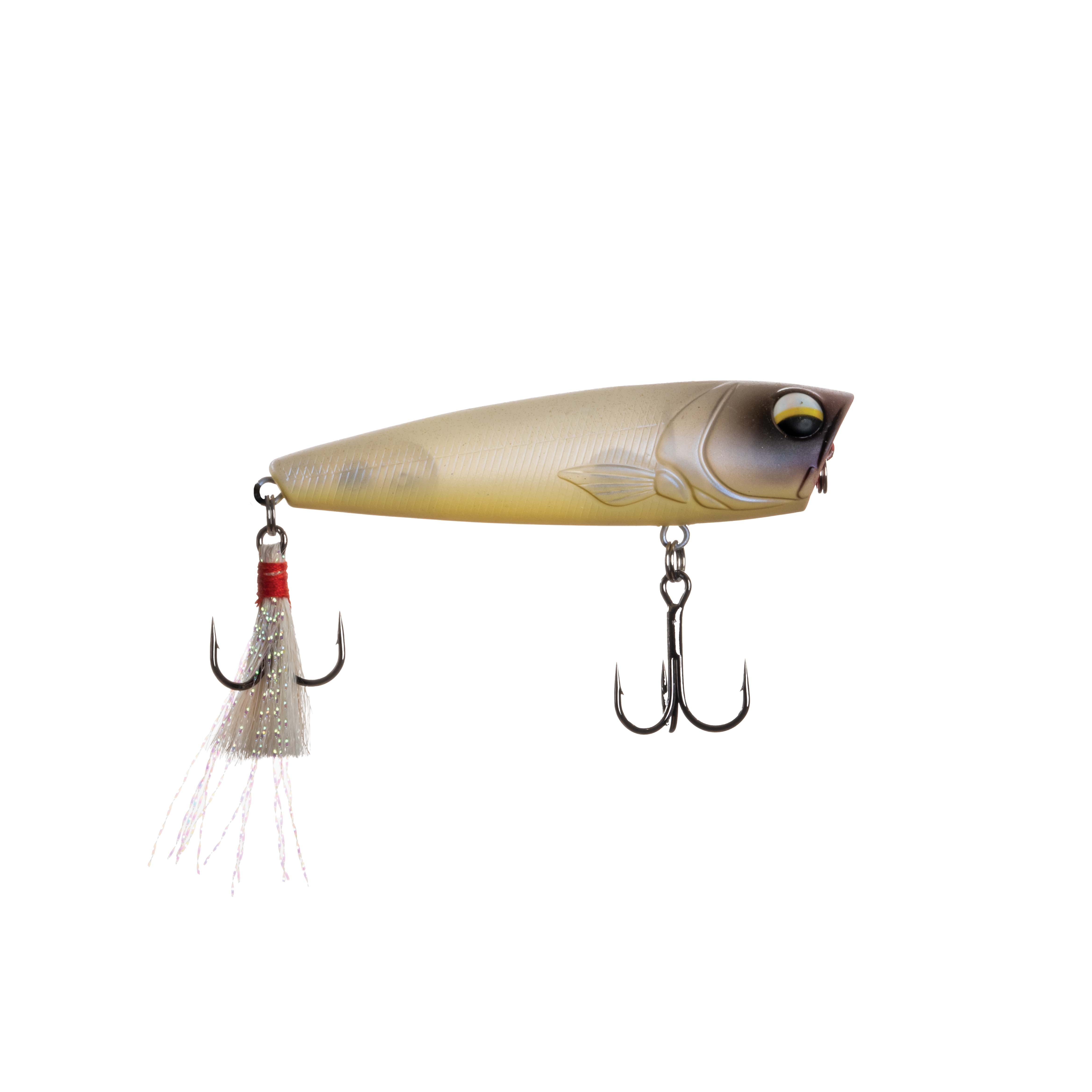 (3 pack) Ozark Trail Freshwater Popper Fishing Lure, Lemon Sorbet, 1/4 oz