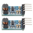 thumbnail image 1 of Módulo Boost, 2 piezas Boost Step Up Module DC DC Ultra-Pequeño 3.3V 3.7V 4.5V 5V a 12V Placa de conversión de voltaje, Eficiencia de conversión típica 85%, 1 of 14