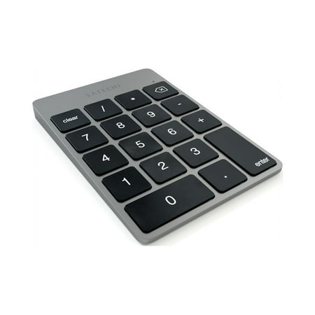 UPC: 0879961006396 | Satechi Slim Aluminum Bluetooth Wireless 18-Key Keypad Keyboard Extension – Compatible with MacBook Pro  MacBook Air  Mac Mini  iMac  iMac Pro  iPad  iPhone and More (Space Gray)