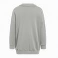 thumbnail image 5 of Towmus Womens Quarter Zip Oversized Sweatshirts Teen Fleece Pullover Hoodies Mock Neck Sweater Fall Workout Jacket 2025, 5 of 5