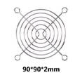 thumbnail image 4 of 5pcs PC Case Fan Grills Computer Cooling Fan Finger Guard Protector (90mm), 4 of 9