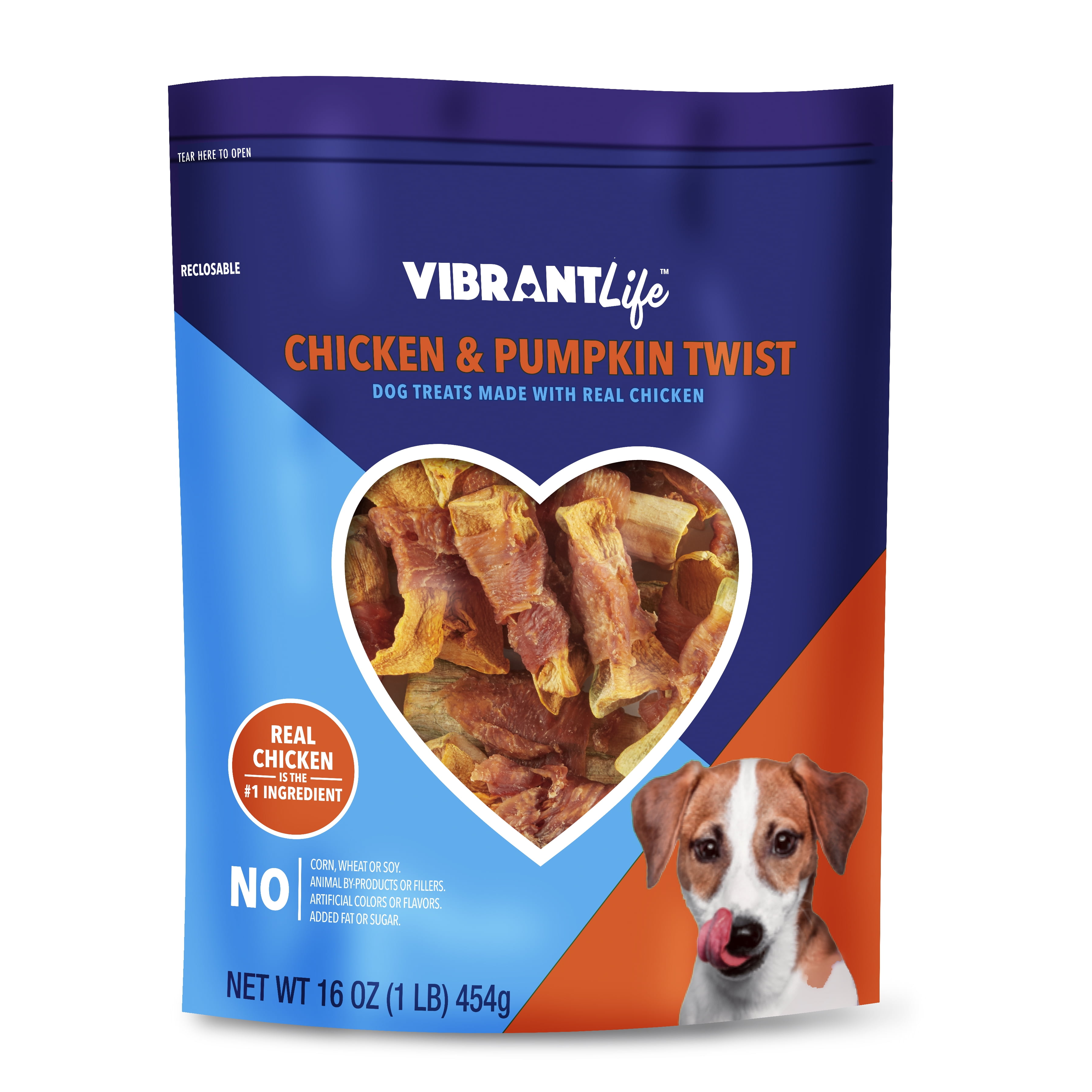 vibrant life chicken jerky