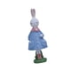 thumbnail image 1 of Figura de conejo de Pascua de resina, estatua de conejo, decoración de Pascua, adorno de escritorio para oficina, festival, granja, sala de estar, Azul, 1 of 7