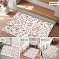 thumbnail image 6 of Area Rugs 2x3,Brown Birds Cherry Blossoms Branches Leaves Non Slip Washable Rug Indoor Carpet Soft Floor Rugs for Home Living Room Bedroom Dining Room Office, 6 of 9
