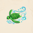 thumbnail image 4 of Inktastic Sea Turtle Swimming Boys or Girls Baby T-Shirt, 4 of 5