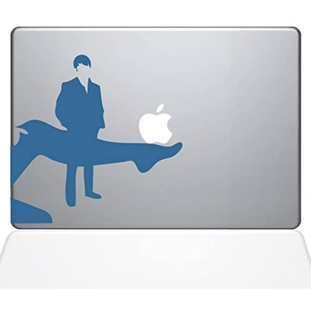 The Decal Guru Ooh La La MacBook Decal Vinyl Sticker - 12" MacBook - Light Blue (1139-MAC-12M-LB)