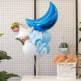 thumbnail image 2 of JoeYoo 10 Pcs 20 Inches Moon Balloons Foil Balloons Mylar Balloons for Birthday Wedding Baby Shower Party Decorations (Blue), 2 of 2