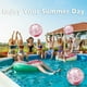 thumbnail image 4 of Pelota de Playa Inflable, Confeti Brillante, Diseño Transparente, Juego Acuático, Pelota Flotante con Diámetro de 40 cm para Piscina, Playa, Lago, 4 of 9