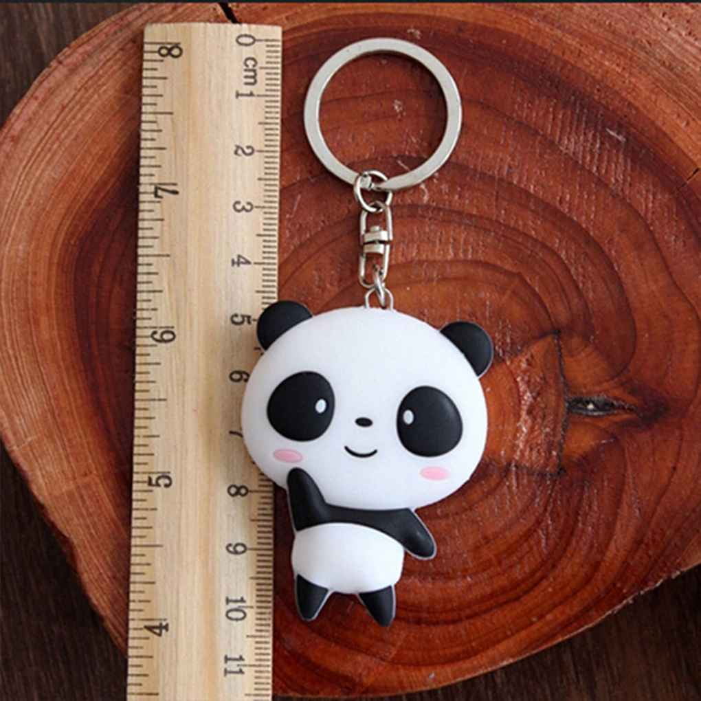 Catnew Cute Cartoon Panda Girl Pendant Keychain Bag Handbag Hanging Key  Ring Xmas Gift