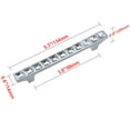 thumbnail image 4 of Utopia Alley 25pcs Gleam Grid 11 Crystal Pull Handle - Decorative Cabinet Drop Pull Handles- Vintage Cabinet Hardware with Hand Finished Polished Chrome - Pull Handle, 3.8" Center to Center, 4 of 6