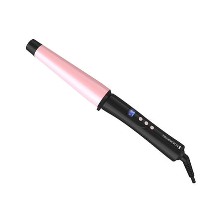 remington pro 1 1 curling wand with pearl ceramic technology pink
