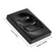 thumbnail image 2 of unbranded Soap Holder Negro De Resina Para Impermeable Y Antipolvo, 2 of 8