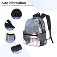 thumbnail image 5 of Picia Watercolor Winter Landscape For Christmas Large Capacity Backpack Classic Style Backpack Casual Backpack Water-Resistant School Work Travel Outdoor Backpack, 5 of 8