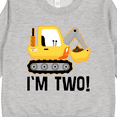 thumbnail image 3 of Inktastic 2nd Birthday Construction Truck Boy Toddler Sweatshirt, 3 of 4