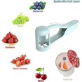 thumbnail image 5 of Grape Cutter for Toddlers 1-3, Blueberry, Cherry Tomatoes, and Strawberry Cutter with Semi-Circular Design, Ergonomic Long Handle, 5 of 5