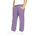 thumbnail image 2 of ATOGUTA Kids Boys Sweatpants Kids Active Lightweight Sweatpants Casual Jogger Pants with Pockets Size 4T-15, Purple, 2 of 6