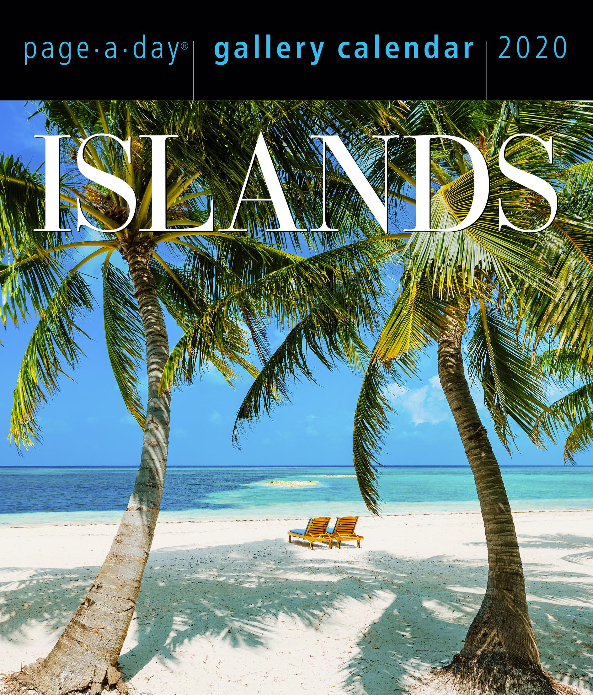 Islands PageADay Gallery Calendar 2020 (Other)