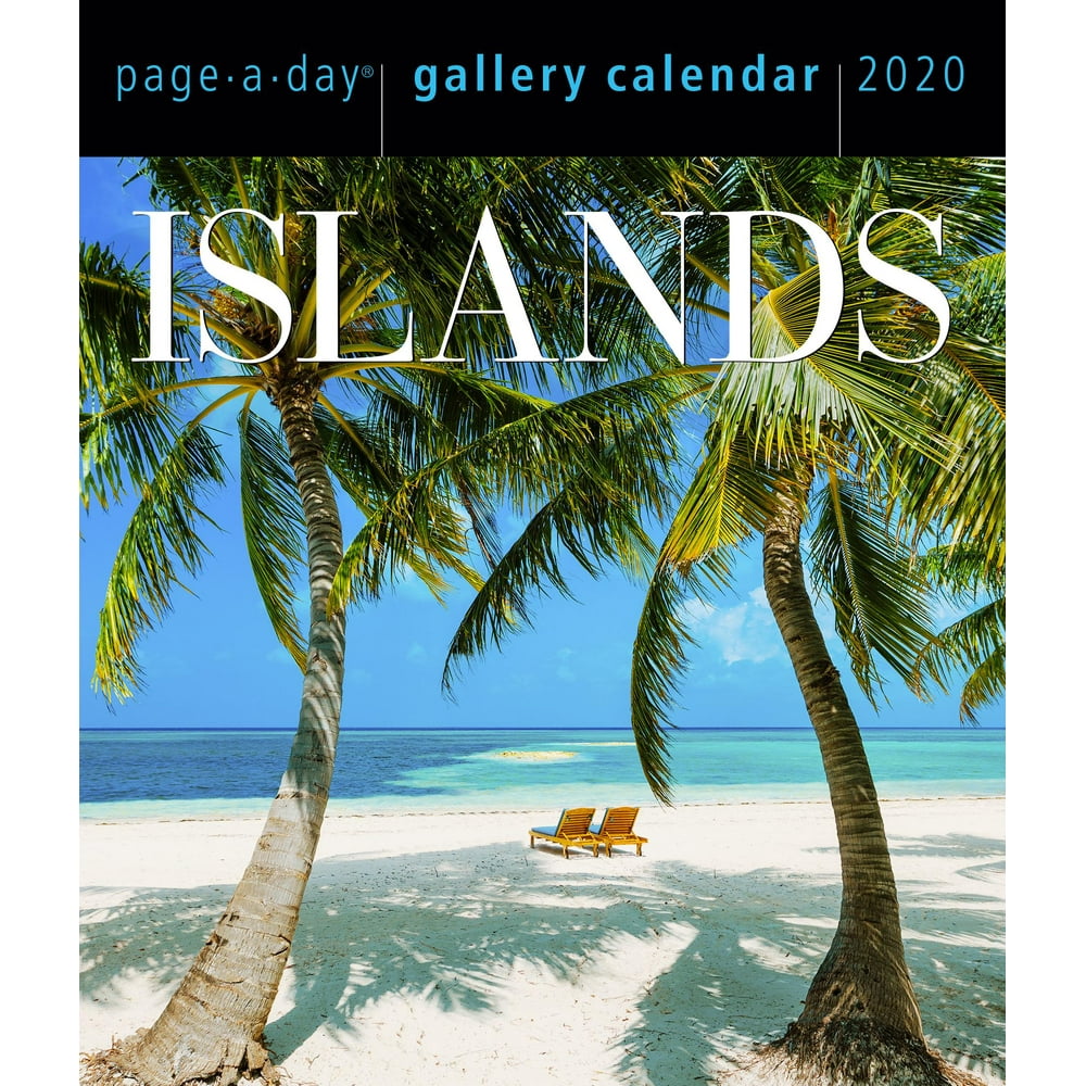 Islands PageADay Gallery Calendar 2020 (Other)