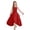 Red, variant on mgoYE Flower Girl Dress Red Girls Formal Events Ball Gowns for Wedding Junior Bridesmaid Dresses for Teen Girl Silk Satin Birthday Dress Size 10(Dark Green,13-14 Years)