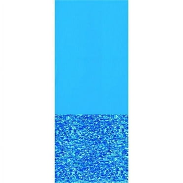 12 x 24 ft. Round All Blue Overlap 48-52 in. Liner
