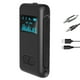 thumbnail image 1 of Receptor Adaptador de audio estéreo para automóvil compatible con Bluetooth 5.0 Adaptador inalámbrico recargable portátil con pantalla Inevent EL000692-00B, 1 of 7