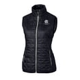 thumbnail image 2 of Women's Cutter & Buck Navy George Washington University Vault Rainier PrimaLoft Eco Insulated Full-Zip Puffer Vest, 2 of 3