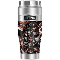 Batman Joker Famous Smile, THERMOS STAINLESS KING Stainless Steel Travel Tumbler, Vacuum insulated & Double Wall, 16oz