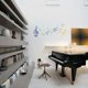 thumbnail image 3 of Pegatinas de pared con notas musicales, acuarela, autoadhesivas, vinilo, murales, decoración del hogar, 3 of 7