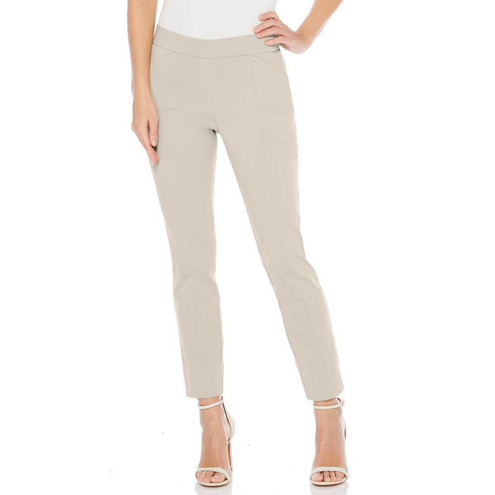 Rafaella - Women's Supreme Comfort Fit Pant - Walmart.com - Walmart.com