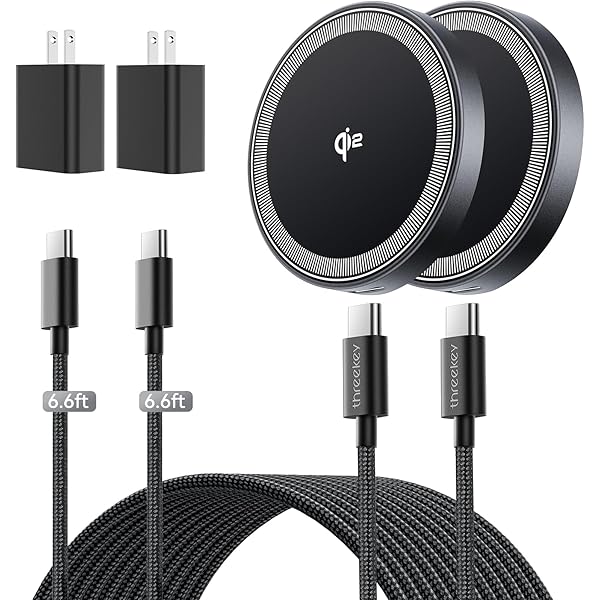 Anker MagGo Caricatore Wireless Magnetico Per IPhone – Certificato Qi2, 15W Ultra-rapido, Cavo Da 5 Piedi