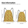thumbnail image 2 of Fotbe Crab Lobster Bolsa Mochila con Cordón Estampada, Bolsa de Gimnasio Deportiva, Bolsa Cinch, Bolsa con Cordón para Hombres y Mujeres-Small, 2 of 6