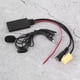 thumbnail image 5 of Modulo AUX, Adaptador De Cable Auxiliar Ligero Y Confiable ABS Para Reemplazo De Automovil Para Grande Punto 2007 En Adelante, 5 of 7