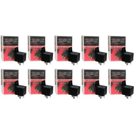 Absolute USA 12V 30/40 Amp SPDT Automotive Marine Bosch / Tyco Style 5 Pin Relay (10 Pack) price history on PriceWatchPro