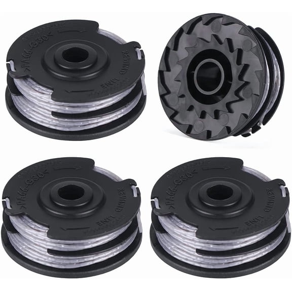 4pcs String Trimmer Spool for Art 24/27/30/30-36 Li Strimmer Replacement 6m Line Spool - F016800351 Garden Power Tool Accessoris