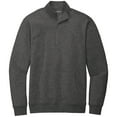 thumbnail image 3 of Mens Long Sleeve Quarter Zip Pullover With Front Pouch Pocket, 3 of 5