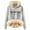 Grey, variant on Womens Hoodies Lined Funny Letter Print Pullover Hooded Warm Comfortable Fall Casual Daily Wear Playful Stylish Hoodies