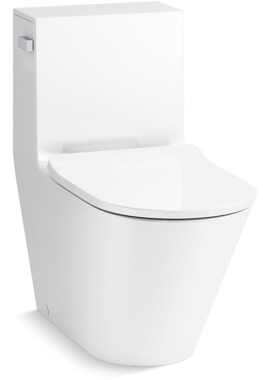 Kohler K22378 Brazn One Piece Compact Elongated Dual Flush Toilet