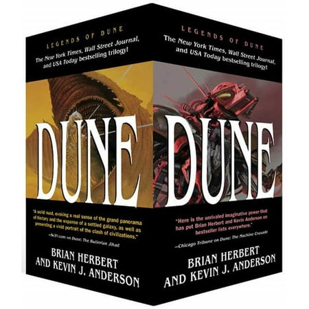 Dune Boxed Mass Market Paperback Set #1 : The Butlerian Jihad, The Machine Crusade, The Battle of