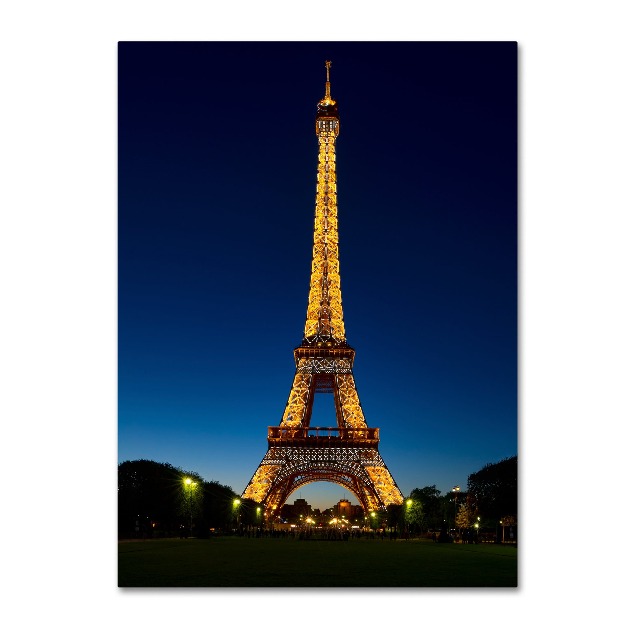 Trademark Fine Art "Evening Light Show" Canvas Art by Michael Blanchette Photography