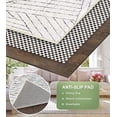 thumbnail image 2 of Cosyland Non Slip Rug Gripper Pad 2x3 Strong Carpet Pad for Hard Floors Available in Many Sizes Provide Protection and Cushion for Area Rugs Hardwood Floors Keep Your Rugs in Place, 2 of 7