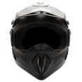 thumbnail image 4 of MMG Motorcycle Off-Road Helmet MX ATV Dirt Bike Matte Black with Goggles (Large) Model 30, 4 of 8