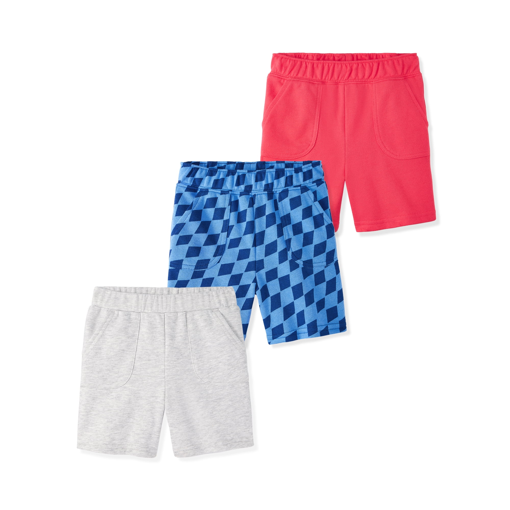 Garanimals Baby & Toddler Boys French Terry Pull-On Shorts Single & 3-Pack Sizes 0-6T