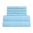 thumbnail image 2 of JML 6 Piece Soft Microfiber Bed Sheet Set,Wrinkle & Fade Resistant Bed Sheet Queen, 2 of 6
